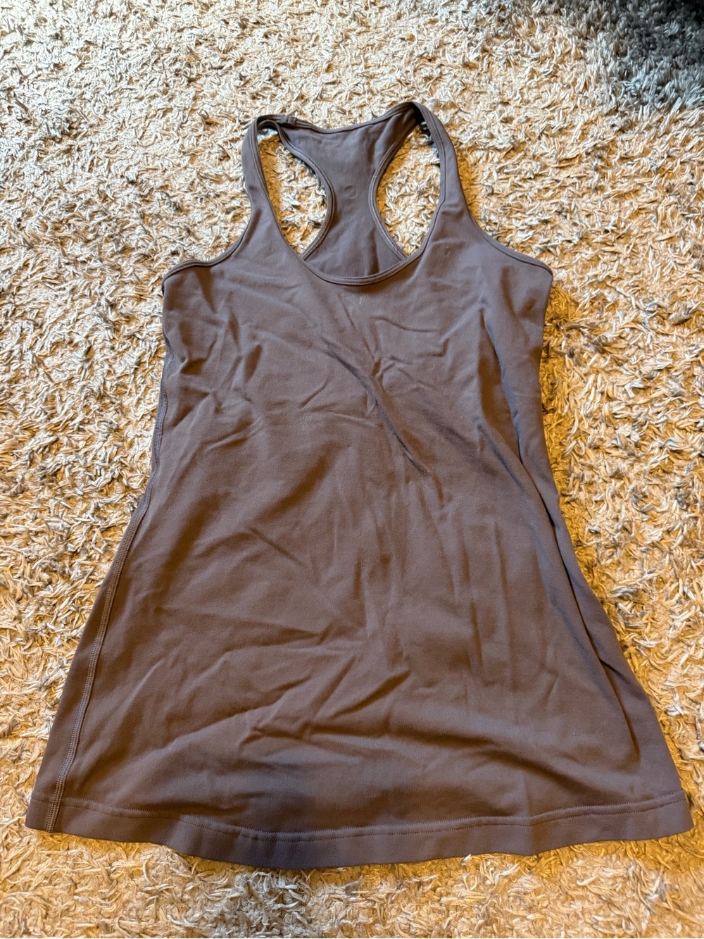 Women's Racerback Tank Top - Brown